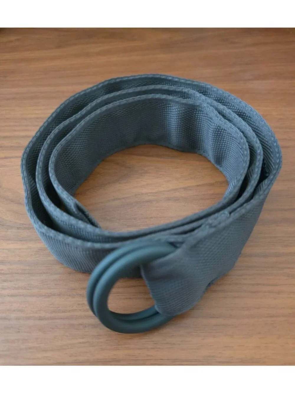 Peter Millar Crown Crafted Performance Gale Gray O-Ring Belt Size S
